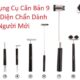 Bộ Dụng Cụ Căn Bản 9 Món Diện Chẩn Cho Người Mới