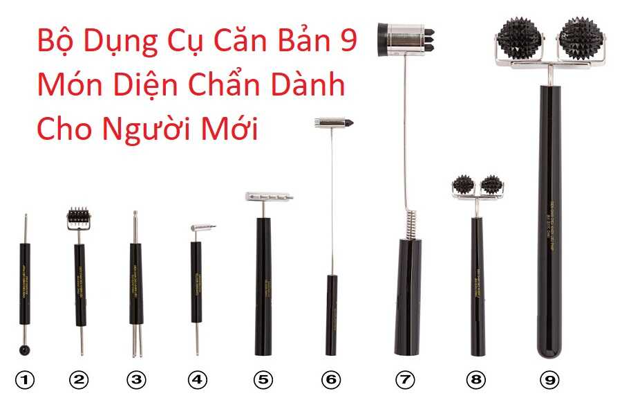 Bộ Dụng Cụ Căn Bản 9 Món Diện Chẩn Cho Người Mới