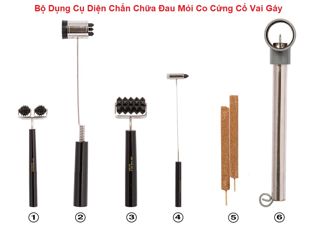 Bộ Dụng Cụ Diện Chẩn Chữa Đau Mỏi Co Cứng Cổ Vai Gáy