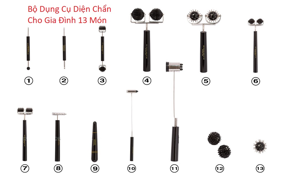 Bộ Dụng Cụ Diện Chẩn Cho Gia Đình - 13 Món