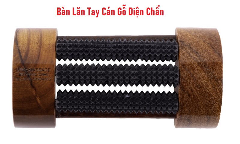 Bàn Lăn Tay Cán Gỗ Diện Chẩn 