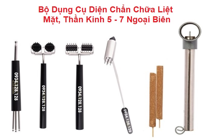 Bộ Dụng Cụ Diện Chẩn Chữa Liệt Mặt, Thần Kinh 5 - 7 Ngoại Biên