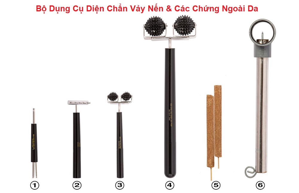 Bộ Dụng Cụ Diện Chẩn Chữa Vảy Nến & Các Chứng Ngoài Da