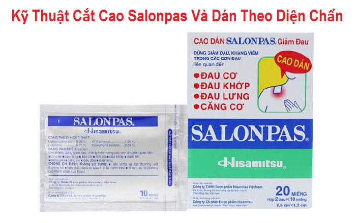 Tại sao lại là dán cao salonpas